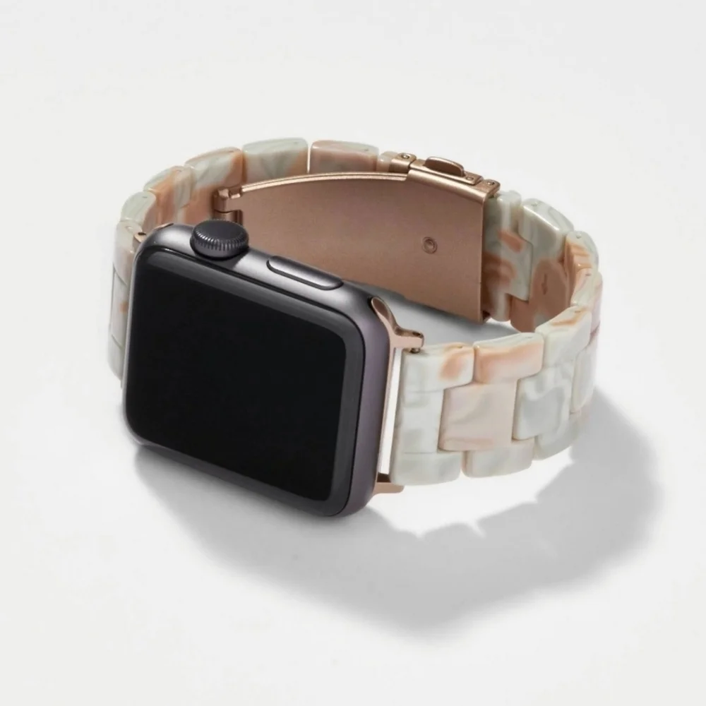Pastel Marble Resin Band for Apple Watch 42-45mm by heyday